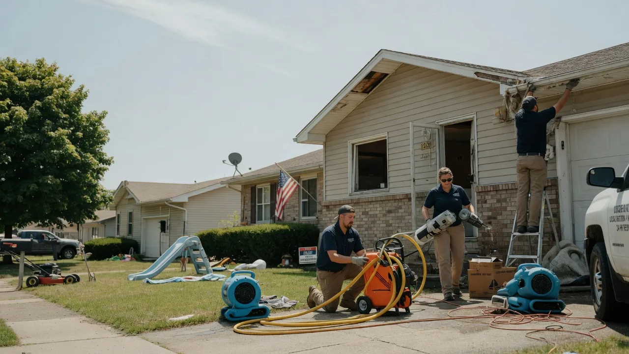 Water Damage Restoration in Pierceville, KS near me
